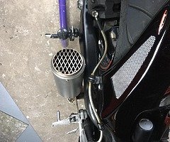 End can &link pipe honda fireblade