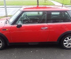 03 mini cooper 1.6 petrol with Nct till 09/20 No tax car is driving 100% mark on driver side wing no