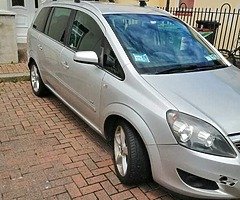 Vauxhall Zafira 7 seater