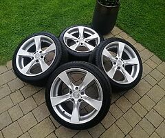 R18 5X120 BMW alloy wheels F10 F30 E90 E60 320d 520d
