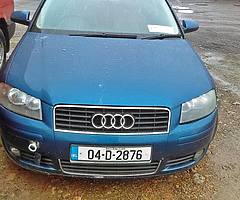 AUDI A3 FOR BREAKING