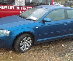 AUDI A3 FOR BREAKING