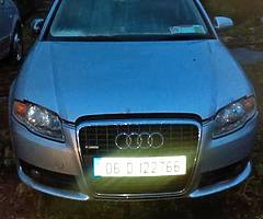 AUDI A4 B7 FOR BREAKING