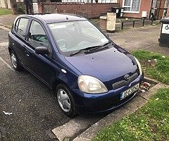 Toyota yaris low mileage