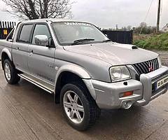 2003 Mitsubishi L200 Warrior 5seats Tax 333e Doe 10/19 Rax 10/19