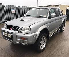 2003 Mitsubishi L200 Warrior 5seats Tax 333e Doe 10/19 Rax 10/19