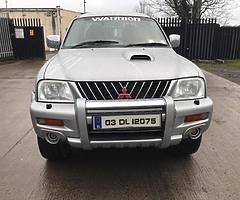 2003 Mitsubishi L200 Warrior 5seats Tax 333e Doe 10/19 Rax 10/19