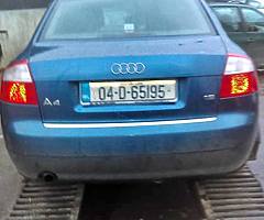 AUDI A4 B6 FOR BREAKING