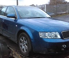 AUDI A4 B6 FOR BREAKING