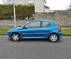 2006 Peugeot 206 1.4 petrol nct 27.09.19