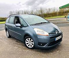 Citroen C4 Grand Picasso Automatic 7 seater, 1.6 Diesel