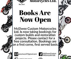 Motorcycle Restorations and Custom Builds