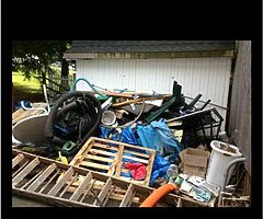 Skip runs garage clear outs shed and fence removels