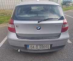 04 BMW 1 series Diesel, NCT 10/19, Tax 12/18