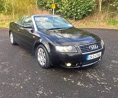 Audi A4 convertible 1.8 turbo nct 06.2019