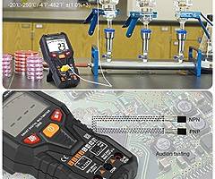 Multimeter, Digital True Digital Ohmmeters, Measures Voltage, Current, Resistance, AC/DC Voltage wit - Image 5/9