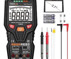 Multimeter, Digital True Digital Ohmmeters, Measures Voltage, Current, Resistance, AC/DC Voltage wit - Image 9/9