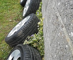 Golf gti alloys 17s good tyres