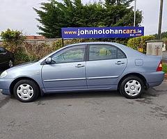 2004 Toyota Corolla....John Holohan Cars - Image 10/10