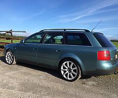 00 audi a6 1,9 tdi,leather,alloys,tow bar,good running,no test or tax