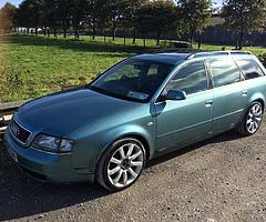 00 audi a6 1,9 tdi,leather,alloys,tow bar,good running,no test or tax