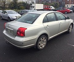 05 Toyota Avensis 1.6 petrol NCT 1/2020 - Image 4/7