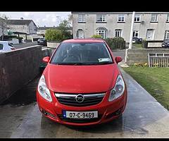 Opel corsa 2007