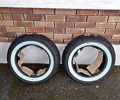 Motorbike tyres