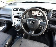 2005 HONDA CIVIC 1.4 HATCHBACK , NEW NCT 03-20 , LOCATED IN DUBLIN 22