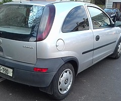 swap ope corsa NCT01/20 TAX05/19