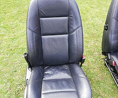 Volvo black leather