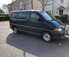 2002 d4d Toyota hiace swb