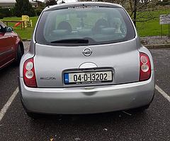 Nisan micra.nct&tax . motor 1.0L petrol automatic an stare foarte buna .nu fac schimb doar chass