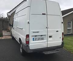 07 Ford Transit High Roof Doe till 07.2019