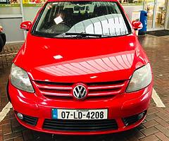 Wolkswagen GOLF PLUS 07 2.0 TDI GT 140 PS NCT AVAIBLE QUICK SALE