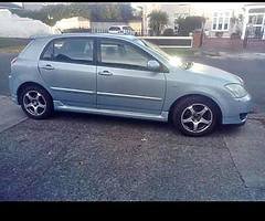 04 Toyota corolla 2litre d4d for breaking