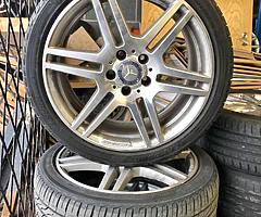 18” Original Mercedes E class Alloys