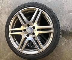 18” Original Mercedes E class Alloys