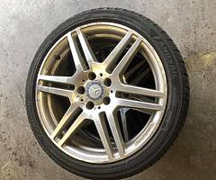 18” Original Mercedes E class Alloys