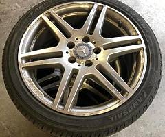 18” Original Mercedes E class Alloys - Image 4/5