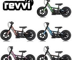 Revvi 12 electric fun bikes all colours in stock