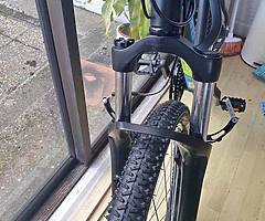 Mountain bike for sale with lock and night illuminators