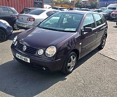 2004 Volkswagen Polo TAXED AND FRESHLY NCTD