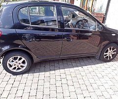 Toyota yaris taxed and tested