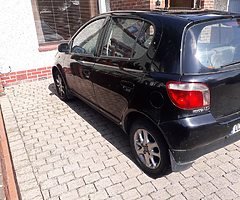 Toyota yaris taxed and tested