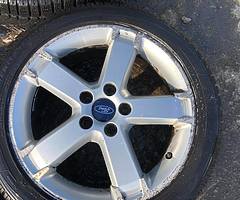 Ford Focus alloys 17” good tyres - Image 5/9