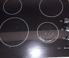 Glass hob fully reconditioned