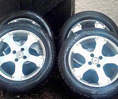 4 Alloy wheels