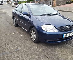 Toyota corolla 1.4 brand new nct to 1/20, taxed