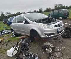 Parts corsa new model